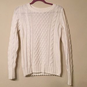 Old Navy Sweaters - Old Navy Cream Cable Knit Sweater Size Small Old Navy Sweaters - Old Navy Cream Cable Knit Sweater Size Small
