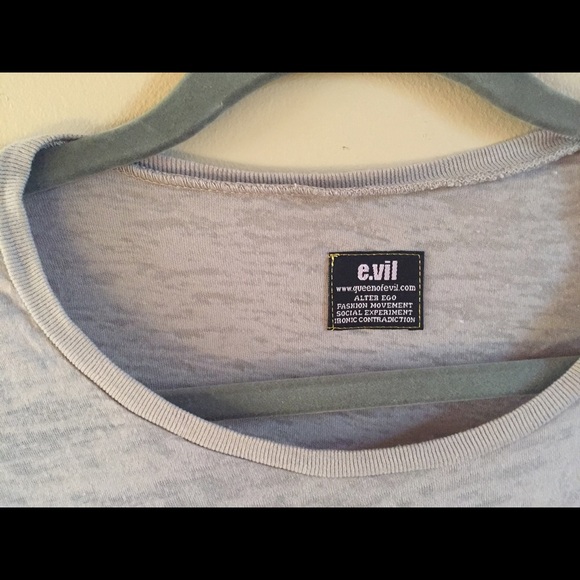 E.vil T-shirt Grey&Black available !! - Picture 3 of 3