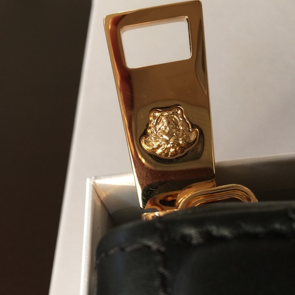 ‼️SOLD‼️Versace black leather tablet padded case - Picture 2 of 4