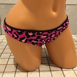 VS PINK Cheetah Bathing Suit Bottoms