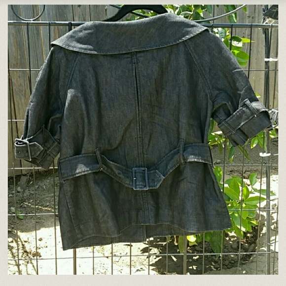 Kenneth Cole black short sleeve jacket - Picture 2 of 4