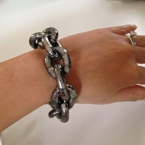 Over size silver bracelet. From Nordstrom Rack