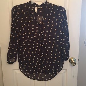 Polka dot top