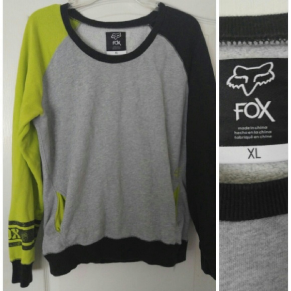 Fox crew neck