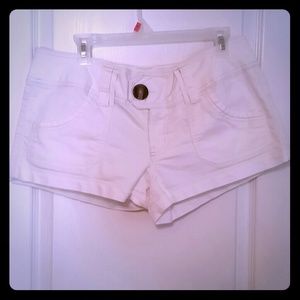 White shorts size 13.