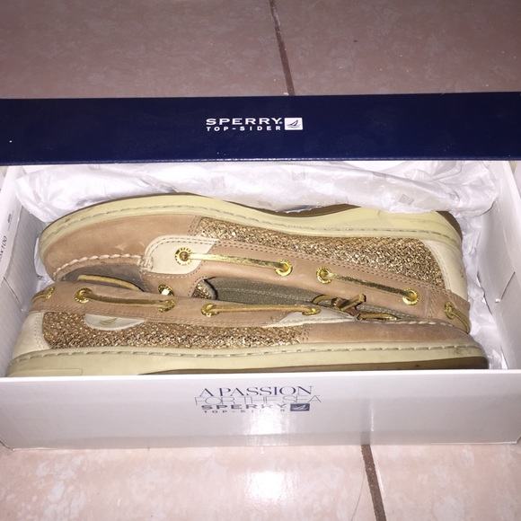 Classic glittery Sperry Top-Sider