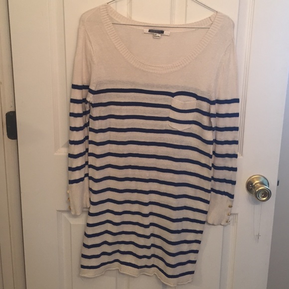 Forever 21 striped tunic shirt