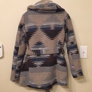 Mossimo Supply Co. Jackets & Coats - Mossimo Aztec Printed Wrap Coat Size S Mossimo Supply Co. Jackets & Coats - Mossimo Aztec Printed Wrap Coat Size S