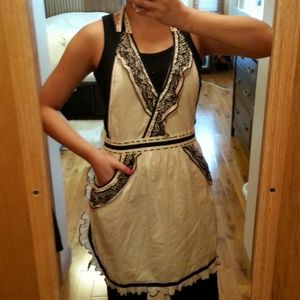 NWT Anthropologie Halter Apron w/ Pockets