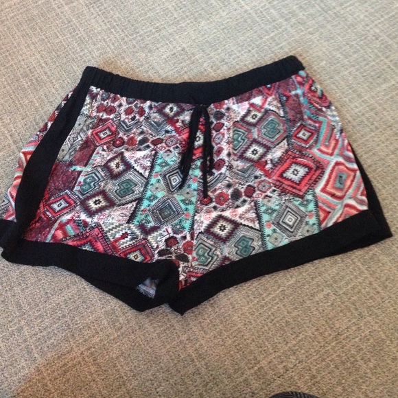 Multi colored shorts