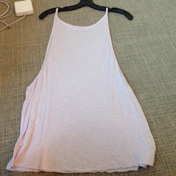 Light purple long tank