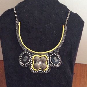 Handmade beaded Rhinestone necklace.