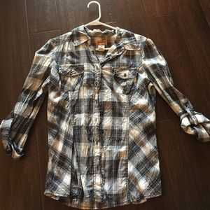 Black and white flannel