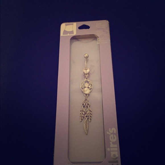 Silver Dreamcatcher Belly Ring