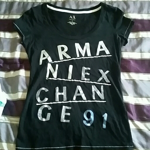Armanie Exchange Black Top