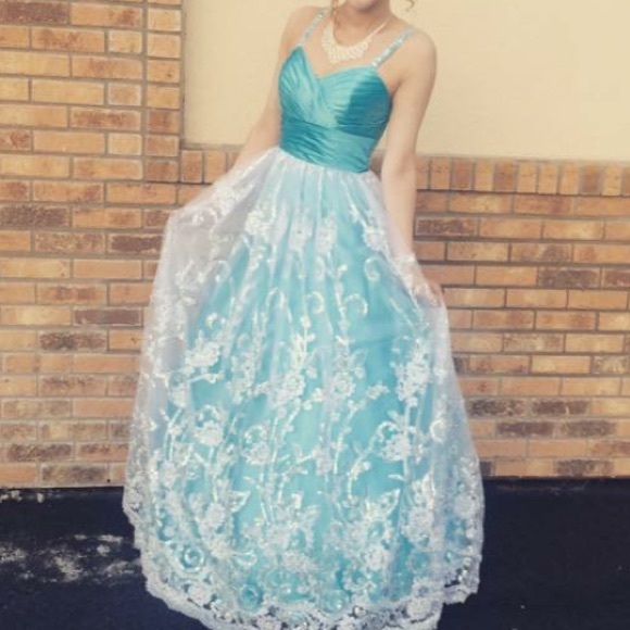 Ball gown prom dress
