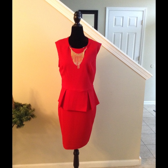 Peplum dress