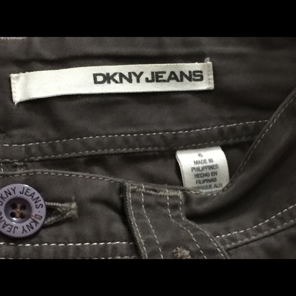DNKY ankle jeans brown.