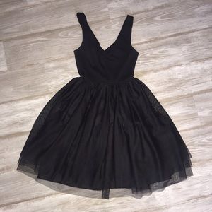 💥SOLD💥 Black Ballerina Style Dress Size XS