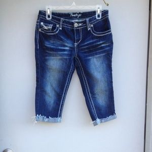 Amethyst jean shorts