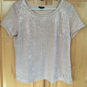 Ann Taylor Shimmery top