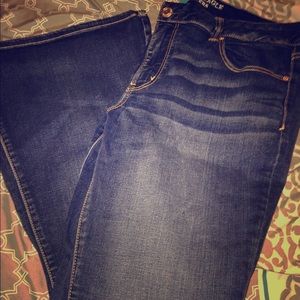 American Eagle Boho Jeans