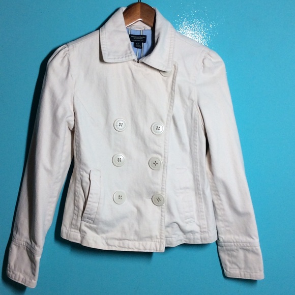 American Eagle Brushed Twill Jacket.