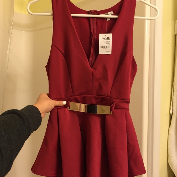 Pencil skirt ( mid fit ) peplum dress! Size small