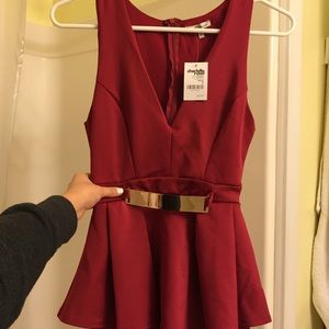 Pencil skirt ( mid fit ) peplum dress! Size small