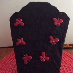 Butterfly kisses necklace