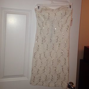 White dress.