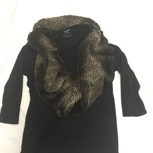 Scarf super warm animal print