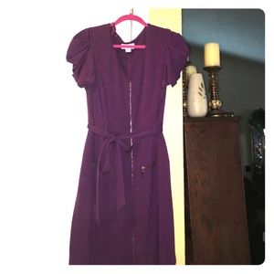 Jessica Simpson plum mini dress