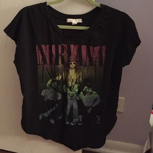 Nirvana Black Tee
