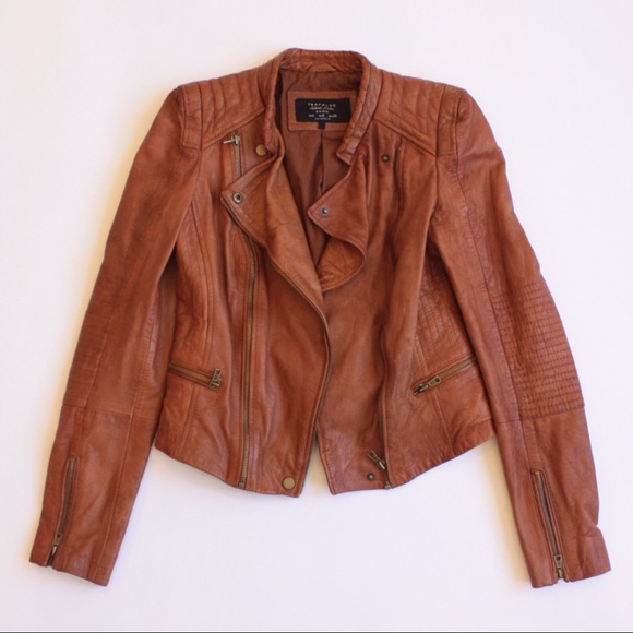 Zara Jackets & Blazers - Zara Moto Leather Jacket
