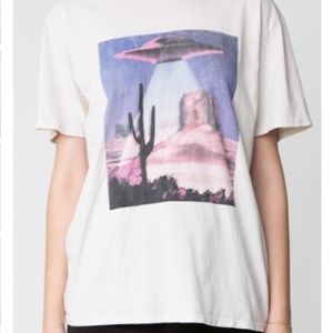 Brandy Melville "ufo" graphic top