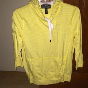 Lauren Active hoodie yellow .