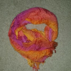 Beautiful Pink and orange scarf