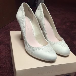 David's Bridal Wedding Heels 💕👰🏻