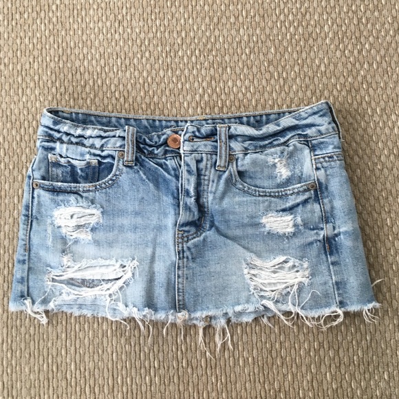 AE Jean Skirt