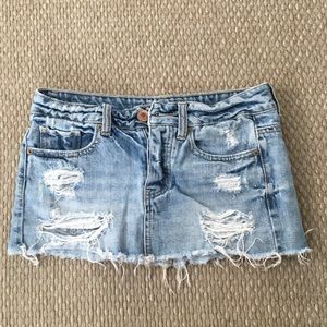 AE Jean Skirt