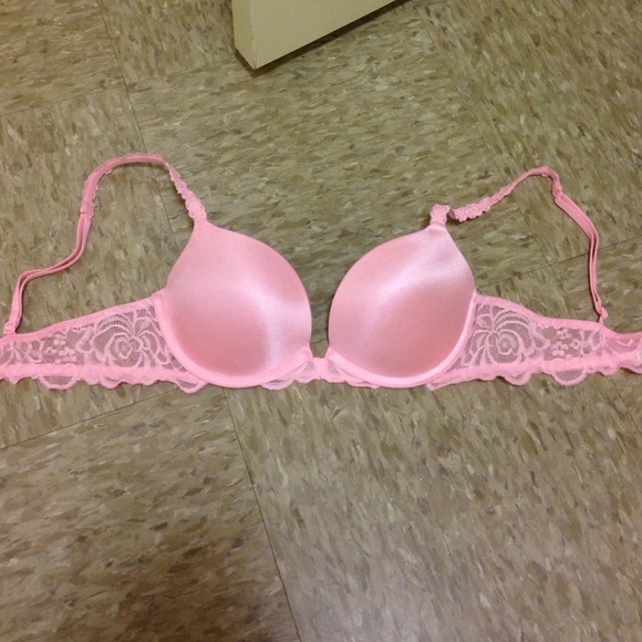 Pink bra