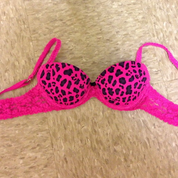 Cheetah print bra