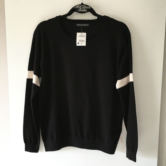 Brandy Melville Sweaters - BNWT black veena sweater