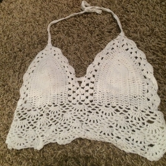 Crocheted bralette !!