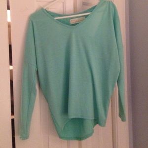 Teal or pastel green tshirt