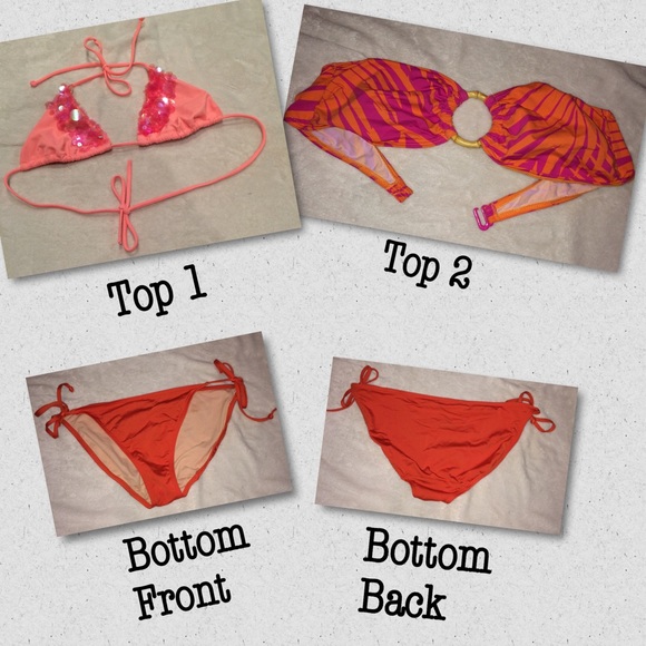 2 Tops / 1 Bottom Bikini