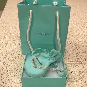 Tiffany & Co. Infinity necklace