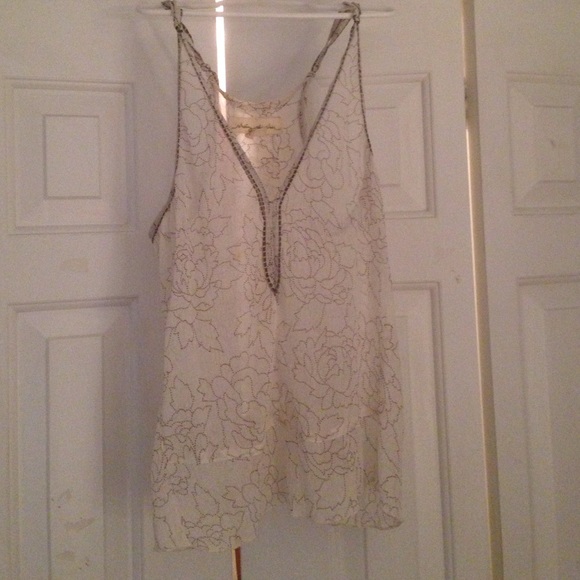 Sheer tank top