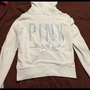 Victoria's Secret PINK mint hoodie